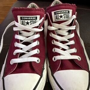 Converse All Star LowTop Sneakers  
Canvas Design
Crispy & Clean
Padded Tongue
